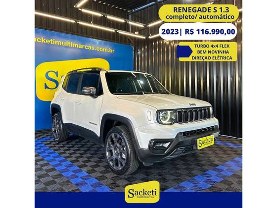 JEEP RENEGADE 1.3 T270 TURBO FLEX S 4X4 AT9 JEEP RENEGADE 1.3 T270 TURBO FLEX S 4X4 AT9